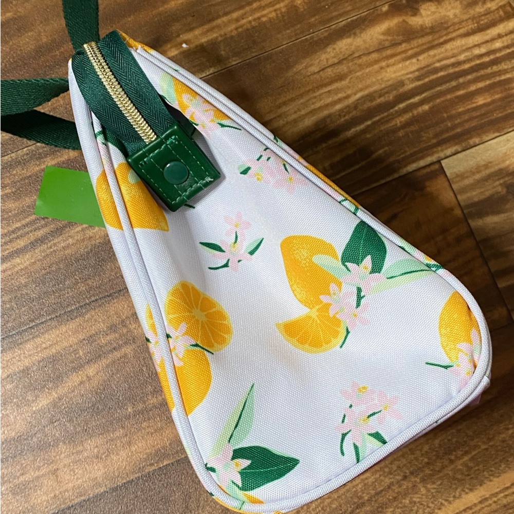 NWT Kate Spade • Orange Citrus Insulated Lunch Bag - Picture 5 of 11
